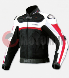   (.) Komine JK-021 Leather M-JKT Titanite N,/.,4XL